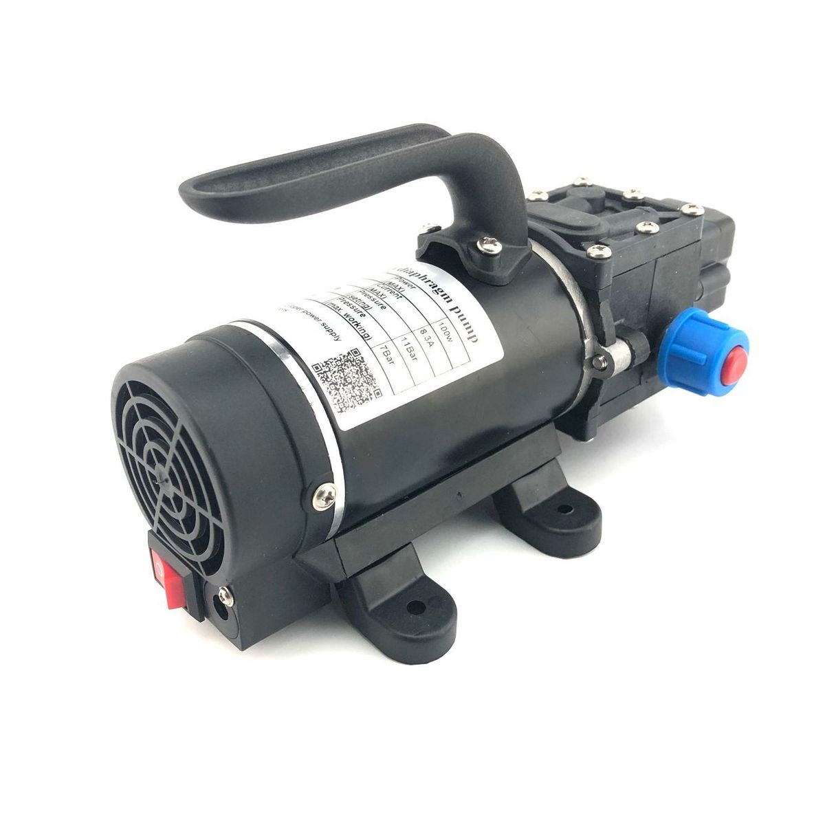 100w 8L/min 12v 24V Water Pump Electric High Pressure Mini Dc Self Priming Pump
