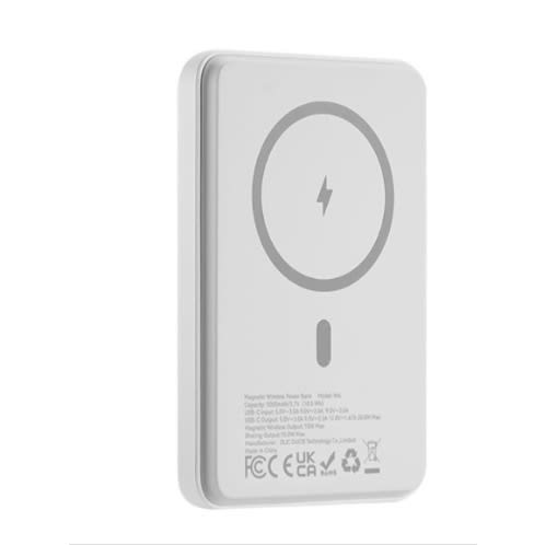 W4 Magnetic Power Bank With 5000mAh Magsafe Battery Pack