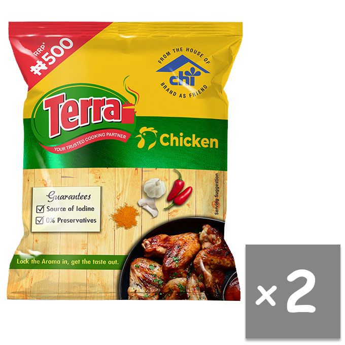 Seasoning Chicken 58 cubes x 2