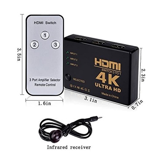 3 In 1 Hdmi Switch