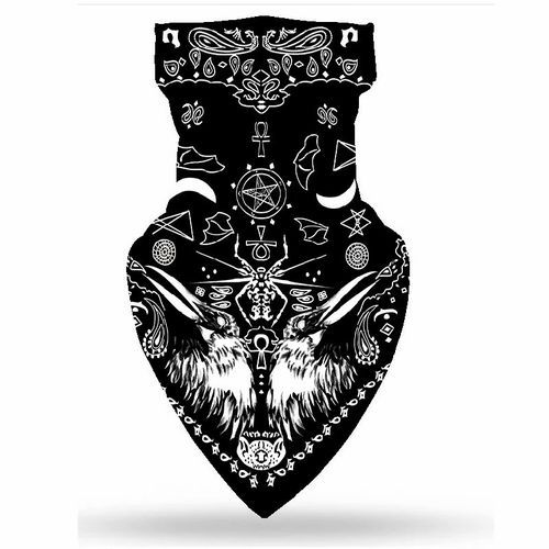 Face Scarf Motorcycle Cycling Hanging Mask-Colorful