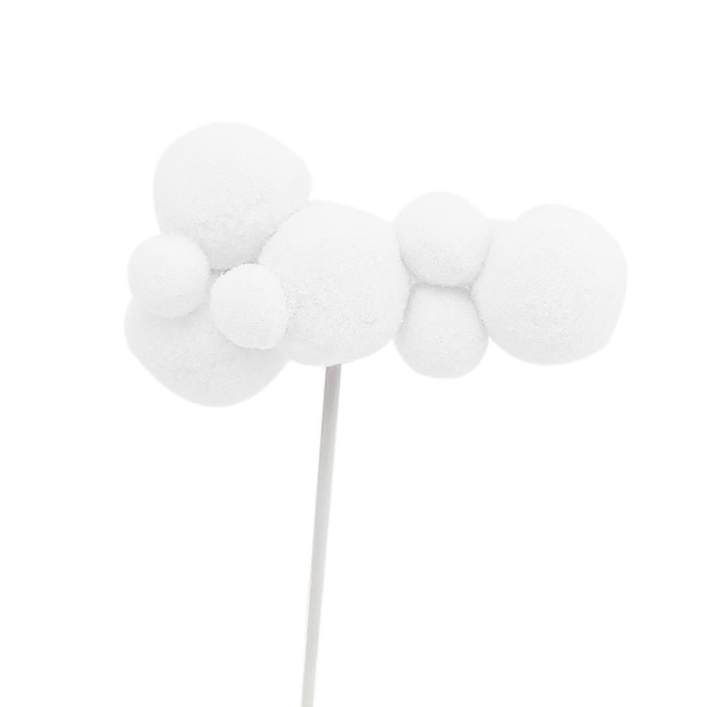 Soft Cloud Cake Topper Baby Shower Kids Birthday-White