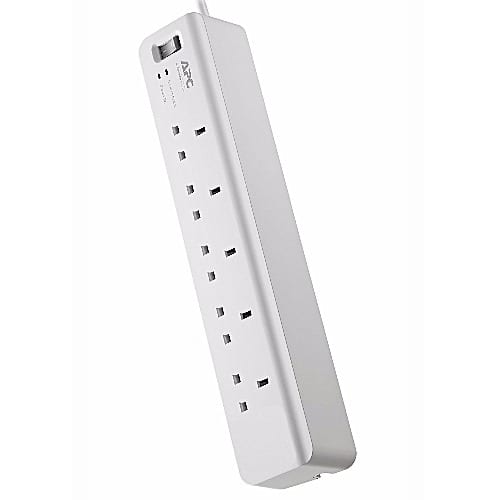 Surge Arrest Extension:  Essential Surgearrest 5 Outlets 230v Uk