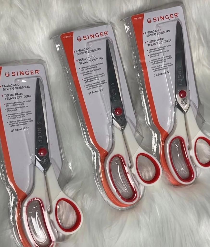 Fabric And Sewing Scissors X 3