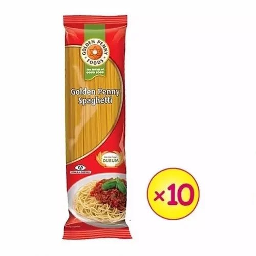 Golden Penny Spaghetti - 500g x 10 Pieces