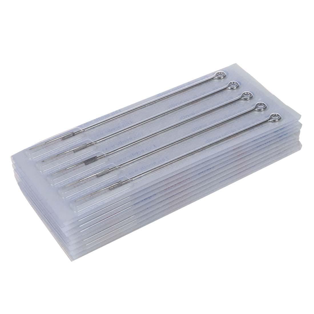 50x TATTOO NEEDLE 3RL ROUND LINER STAINLESS