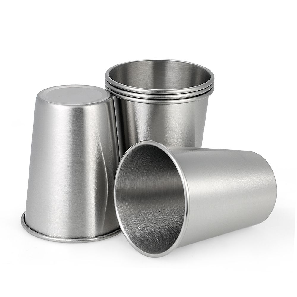 5pcs/set Good Quality 304 Stainless Steel Beer Cup Wine Cup