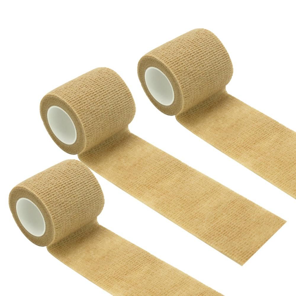 3 Rolls Stretchy Breathable and Self-Adhesive Bandages for All Your Needs