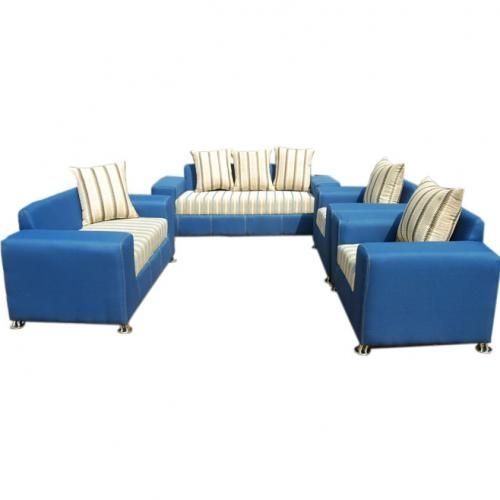 7-Seater Sofa Set - Blue  (Delivery To Lagos Only)