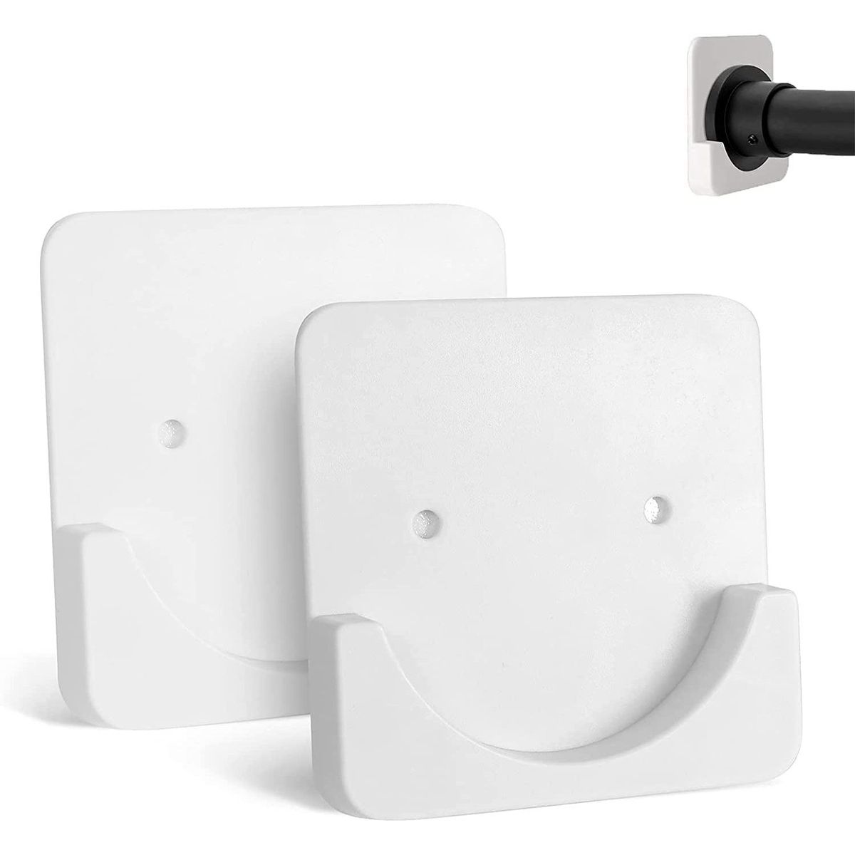 Shower Curtain Rod Mount Holder