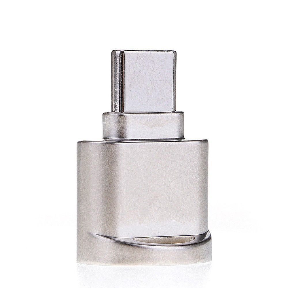 USB Type C Card Reader Aluminum Alloy TF Flash Memory Card