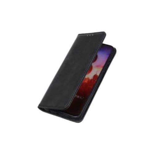 Rich Boss Leather Flip Cover Case For Samsung Note 10 Plus - Black