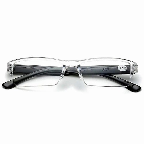 Ultralight Unisex Computer Reading Glasses +3.0 - Black