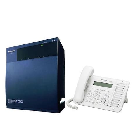 Intercom Pabx Equipment 48 Extension Configuration - KX-TDA 100 Hybrid IP-PBX