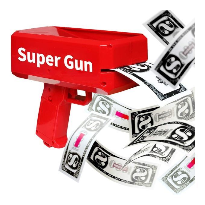 Money Spraying Gun Machine For Ocassions