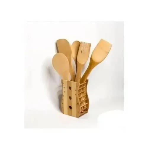 Wooden Spoon And Spatula Set