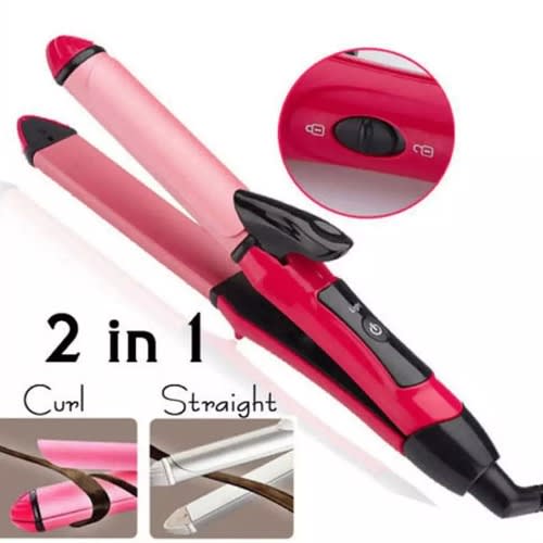 2 In 1 Hair Straightener And Curler
