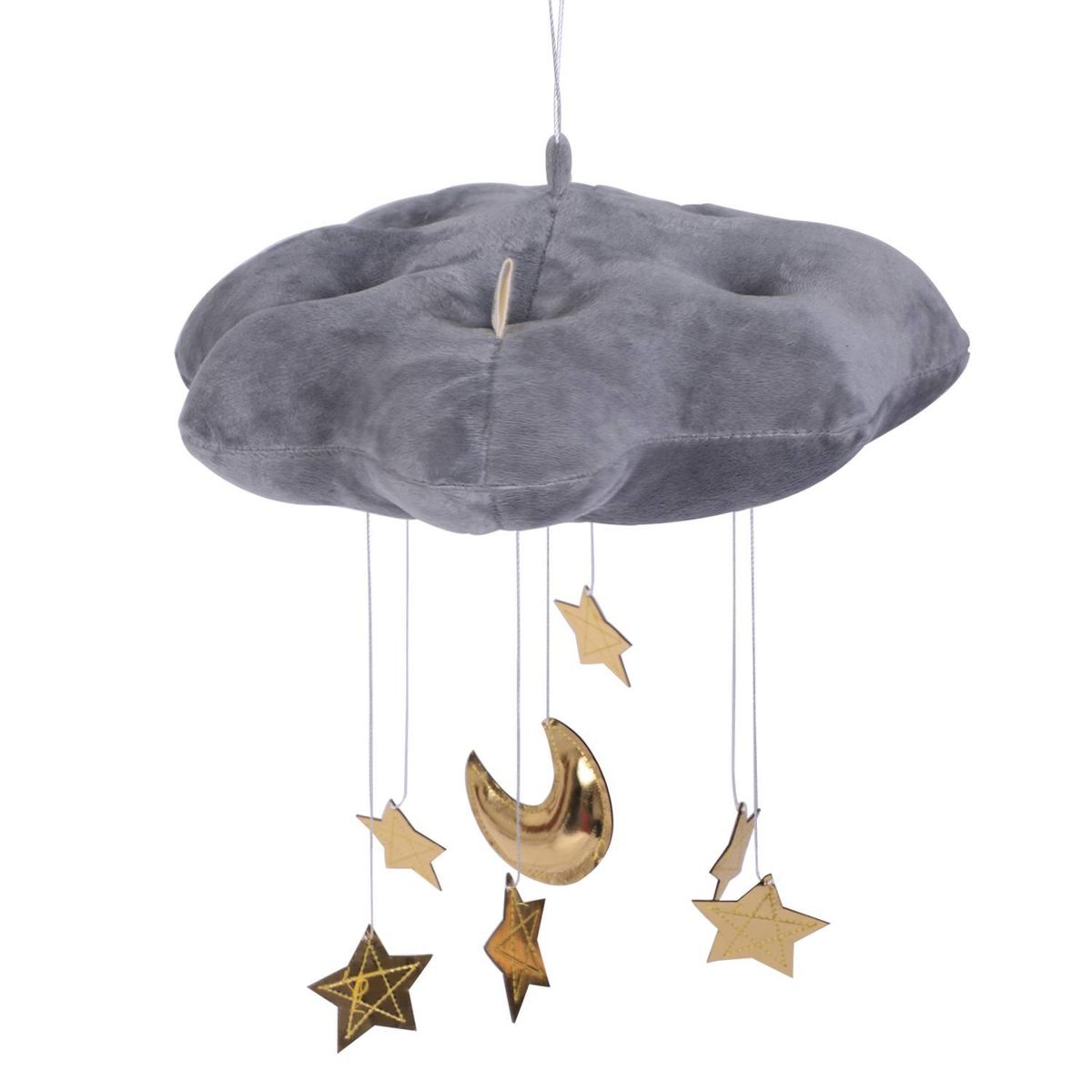 Baby Mobile Cotton Moon And Star Tent Wall Hanging Toys