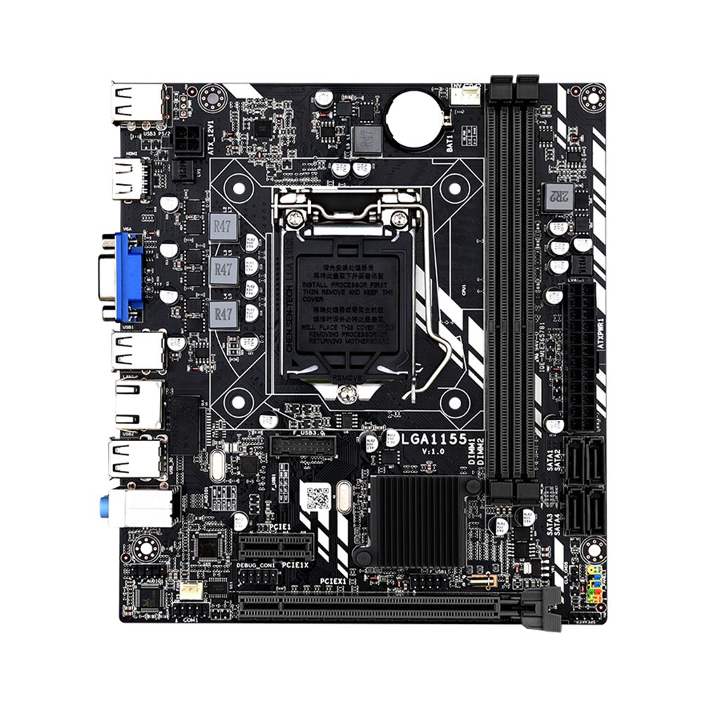 ATX Motherboard Support LGA1155CPU(core I7/i5/i3)/2