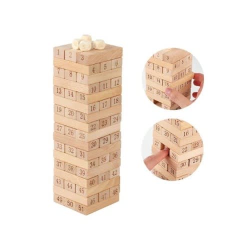Jenga Game - 72pcs