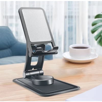 Rotating Foldable Desktop Phone Holder Stand