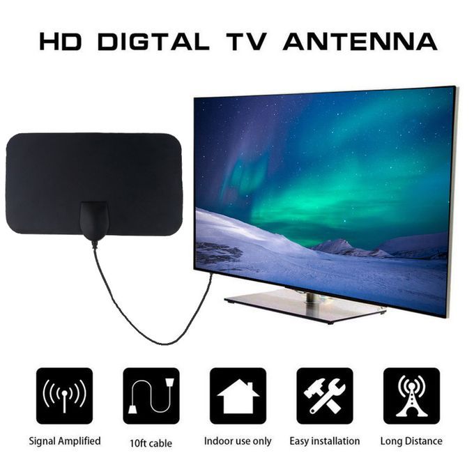 Digital TV Antenna HDTV Antenna Satellite Signal Receiver