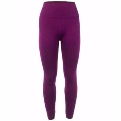 Ladies High Waist  Leggings - Purple