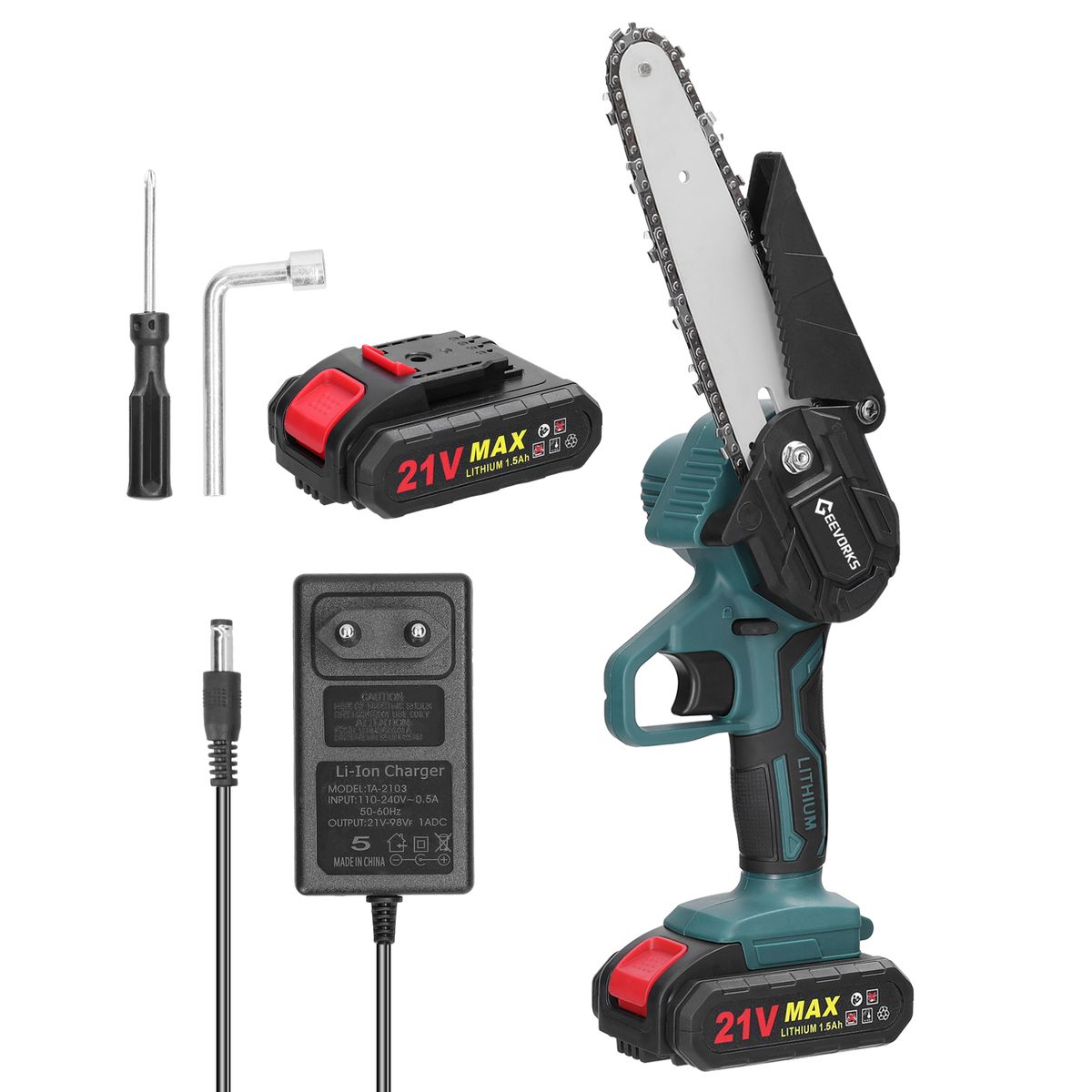 6inch Portable Electric Pruning Saws Rechargeable