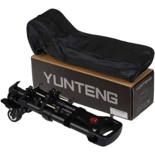 Yunteng 900 Foldable Camera Tripod Dolly Stand Base With Bag