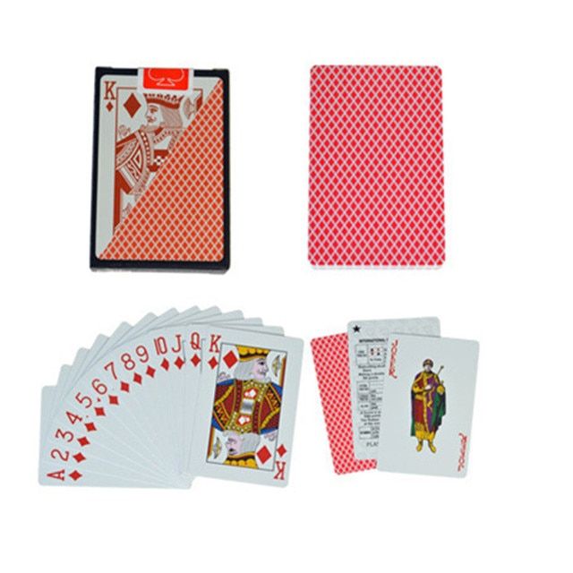 100% Pvc New Pattern Plastic Waterproof Adult Playing Cards