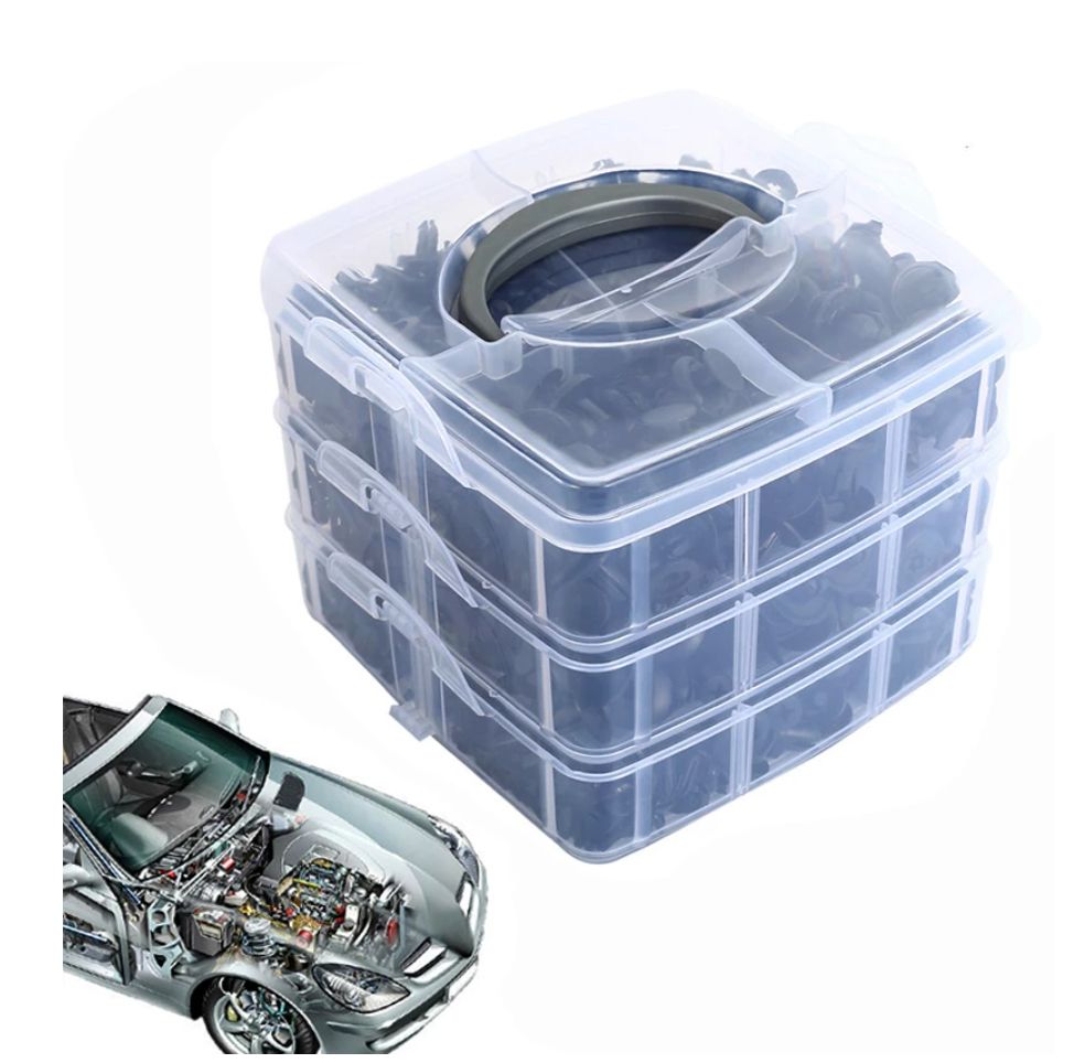 620pcs/box Auto Fastener Clip Mixed Car Fastener Kit