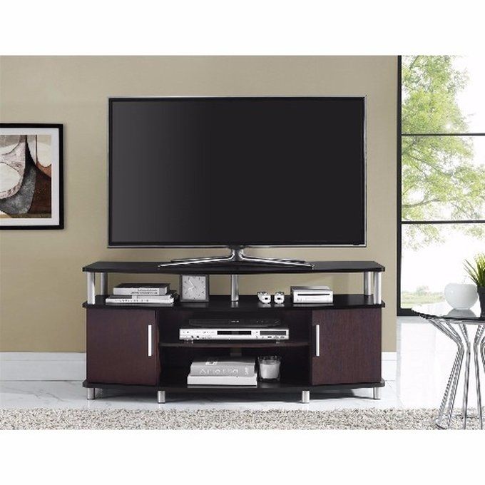 Altra Carson Cherry Black 50 Inch Entertainment Center  (Lagos Delivery Only)