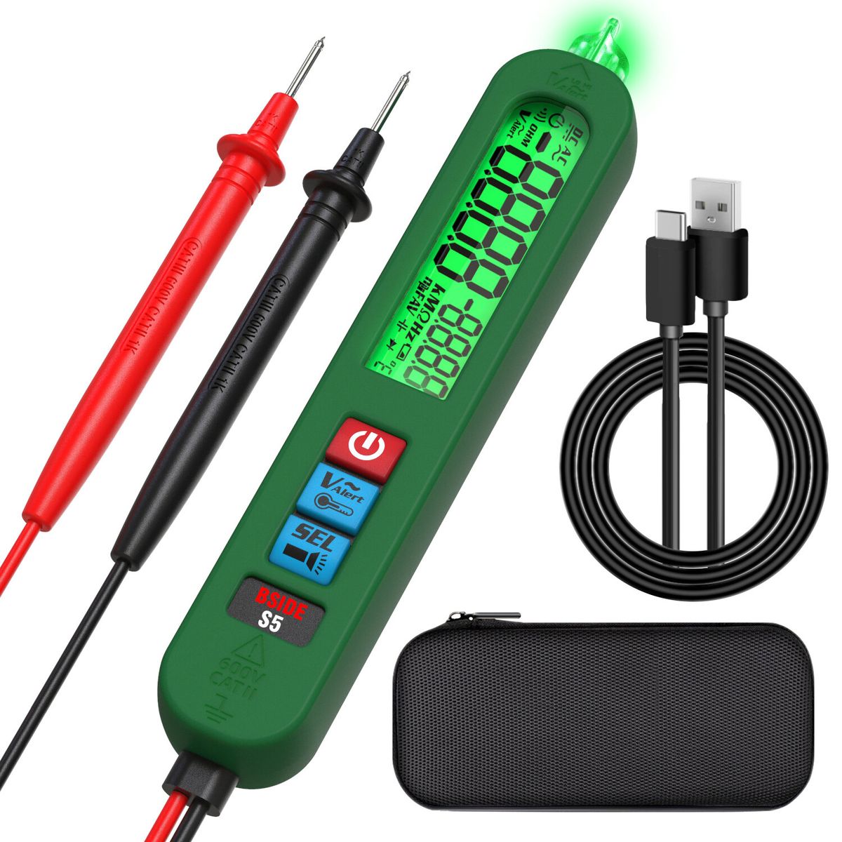 BSIDE S5 Smart Digital Multimeter Pen Versatile Voltage