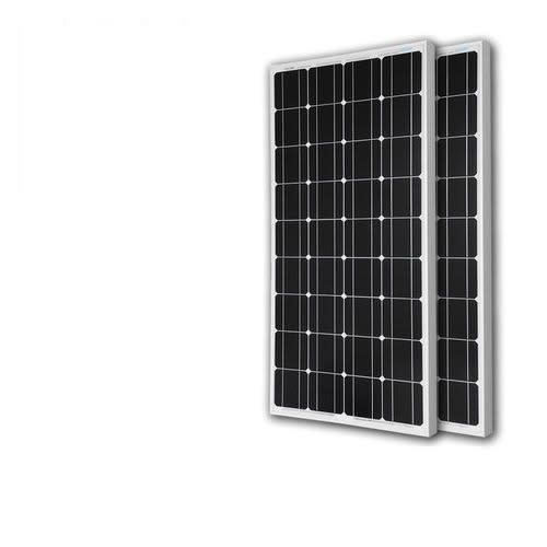 2in1 Mono Crystalline Solar Panels -  12V - 195W