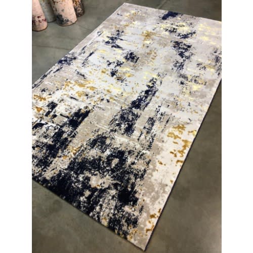 Turkish Retro Shades Center Rug - 7X10ft