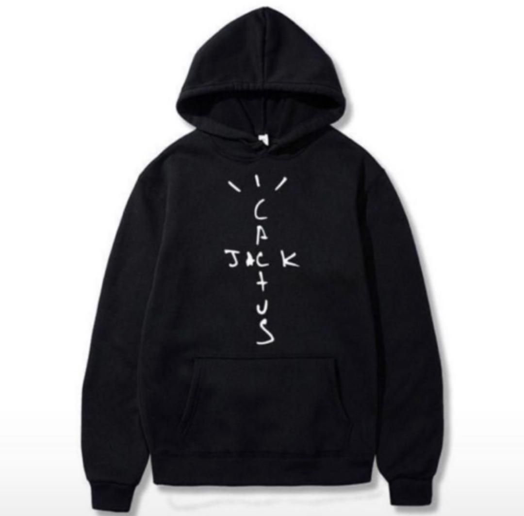 Cactus Jack Premium Hoodies -Black