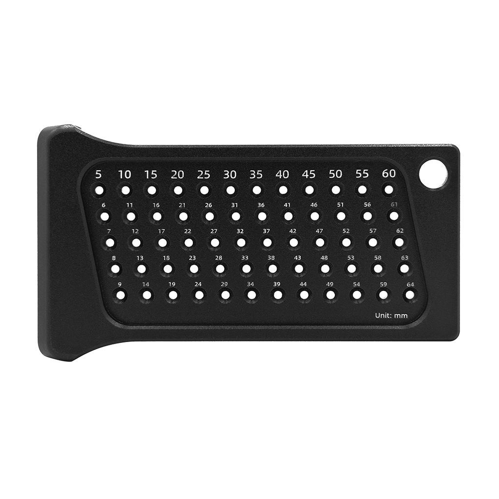 Aluminium  Hole Measuring Ruler, Hole Positioning Metric