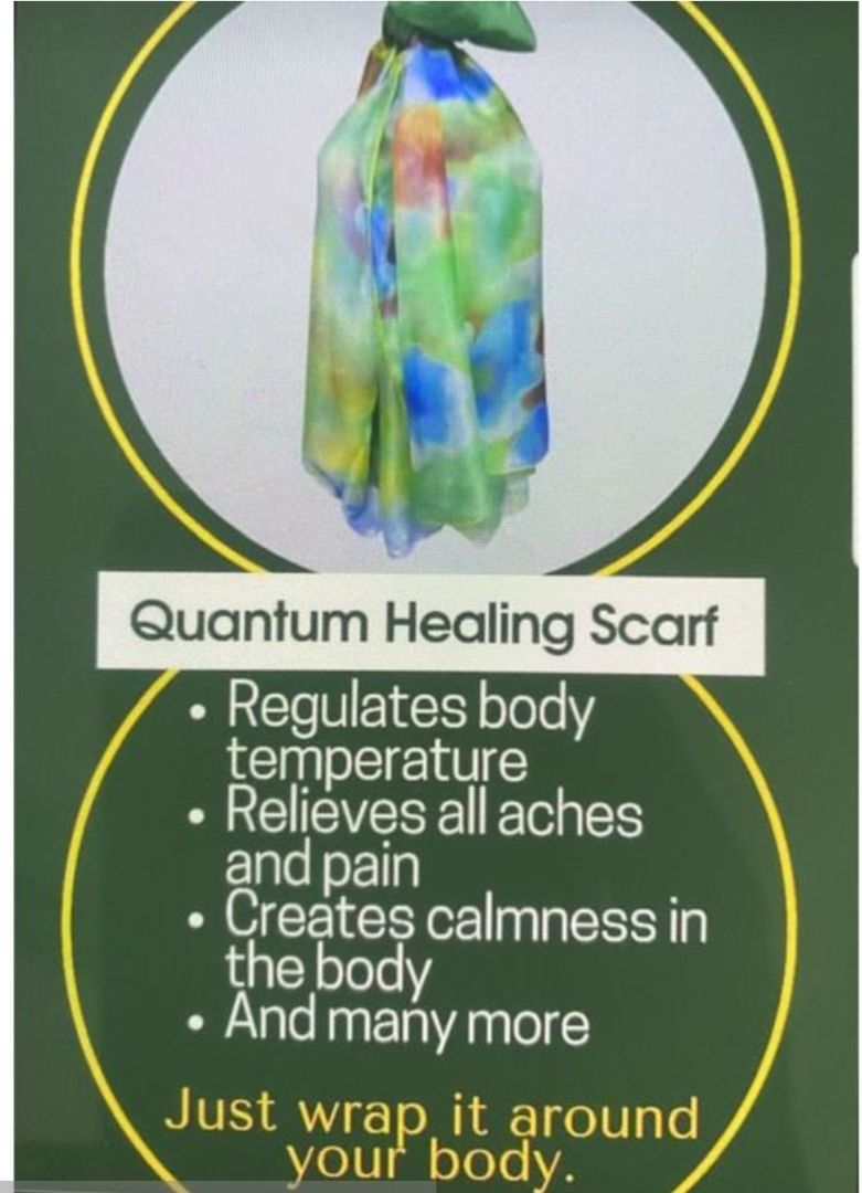 ENERGY HEALING AND MASSAGING SCARF FOR WOMEN