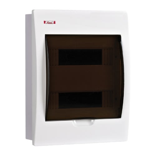 Himel Distribution Box Metal Box With Plastic Cover - 24 Ways - Flush Mounted|| HDPZ50R24