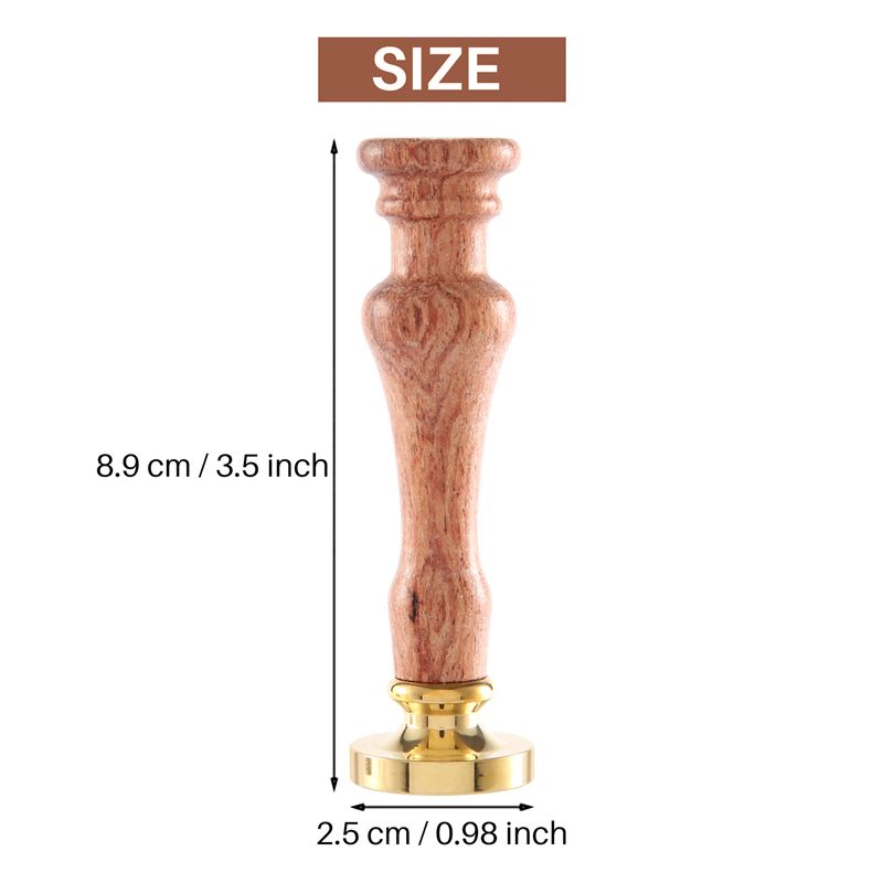 Wax Seal Stamp,"with Love" Wax Stamp Retro Wax Seal Stamp