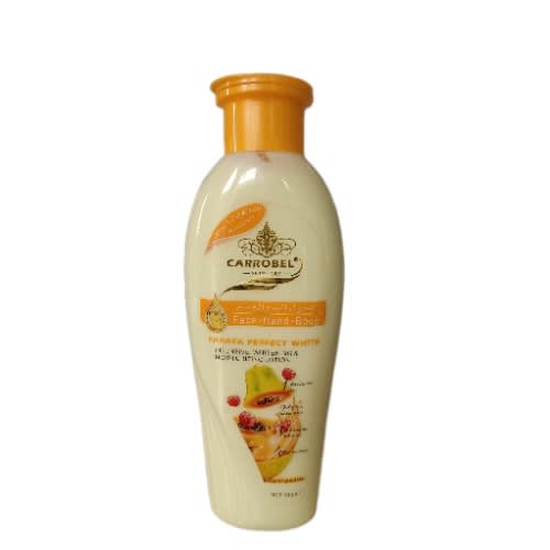 Carrobel Papaya Perfect White - Intense Whitening & Moisturizing Lotion - 500ml