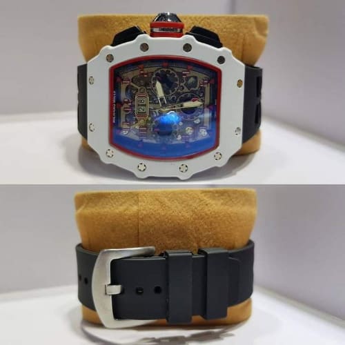 Rubber Stap Wrist Watch