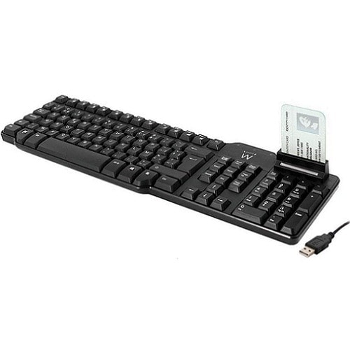 USB Keyboard With Smart Card Reader
