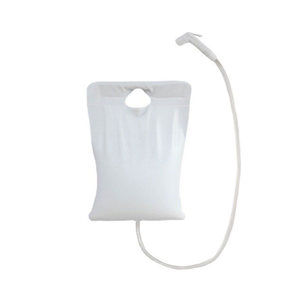 10L PVC Shower Bag Portable Camping Water Bag Bath Pouch