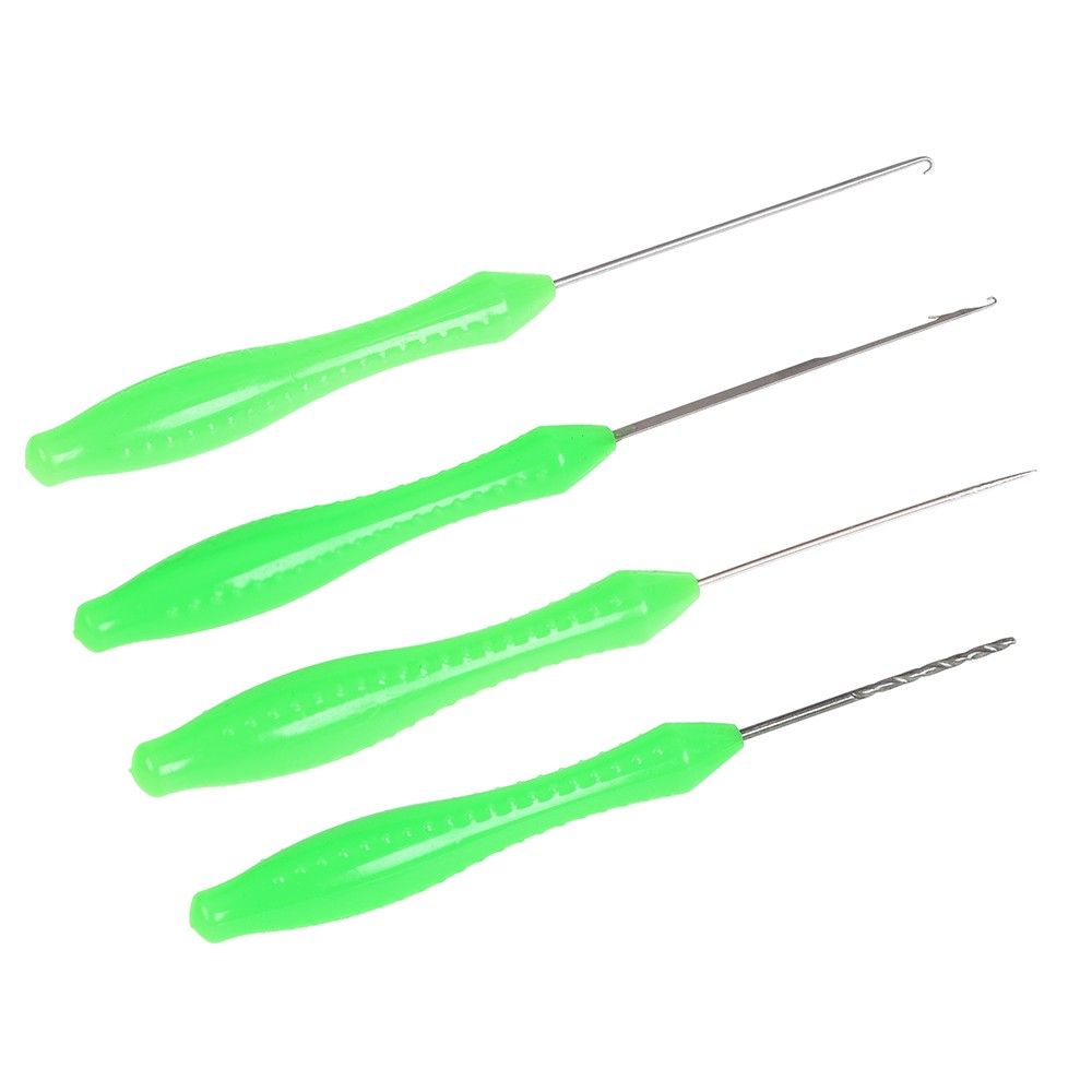 Pack Of 4Pcs Bait Needle Set Hook Drill Boilie Stringer
