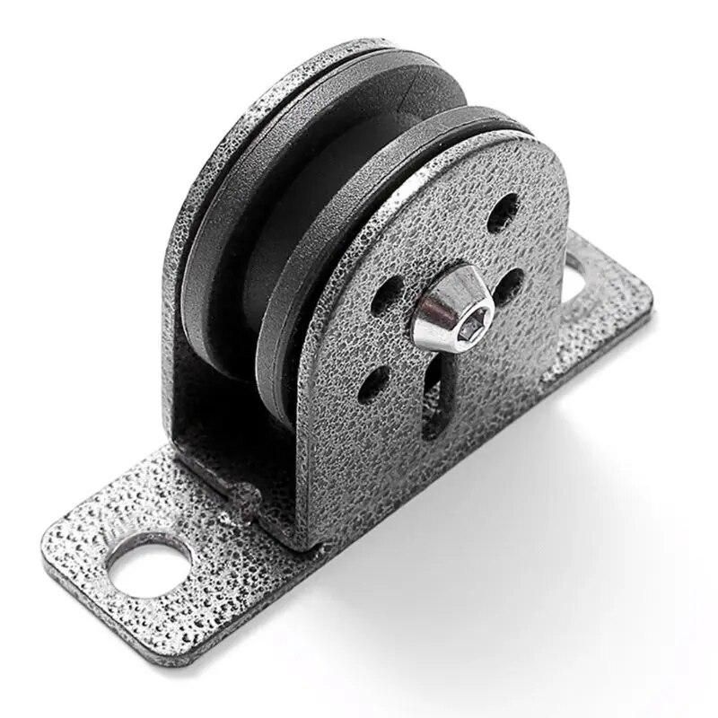 Fitness Mute Silent Bearing Pulley U-Grooved Wheel for Lifting Workout DIY Equipment Home Gym Sport Accessories