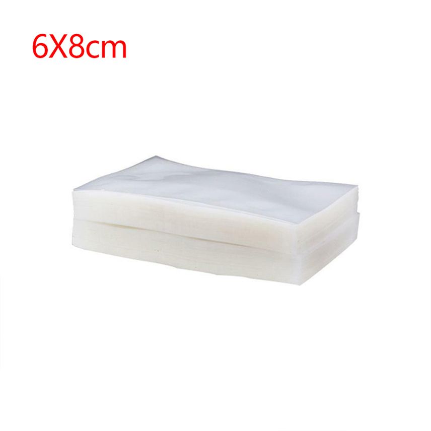 10Pcs Vacuum Bags Food Container Reusable Bags Fridge Storage Vacuum Covers Food Meat Fruit Bag Closure Bags For Packaging-6x8cm