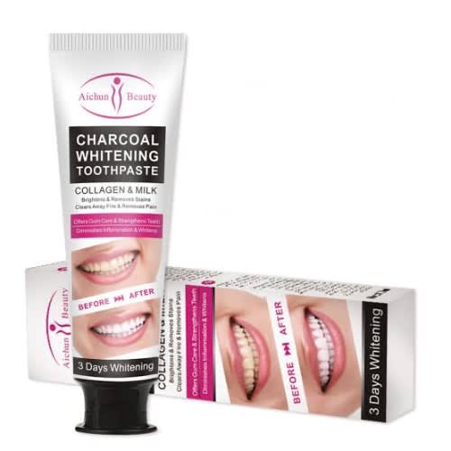 Charcoal Teeth Whitening Toothpaste - 100ml