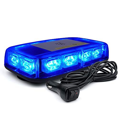 Xprite 12 Rooftop Mini Strobe Light Bar Magnetic Mount Emerg