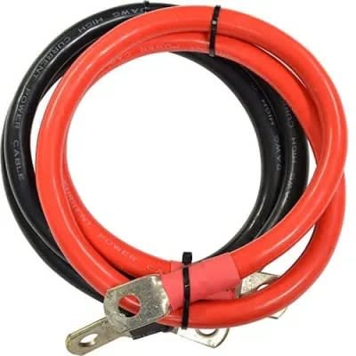 Power Inverter Battery Cables For 10-6 To 10-8 Lugs